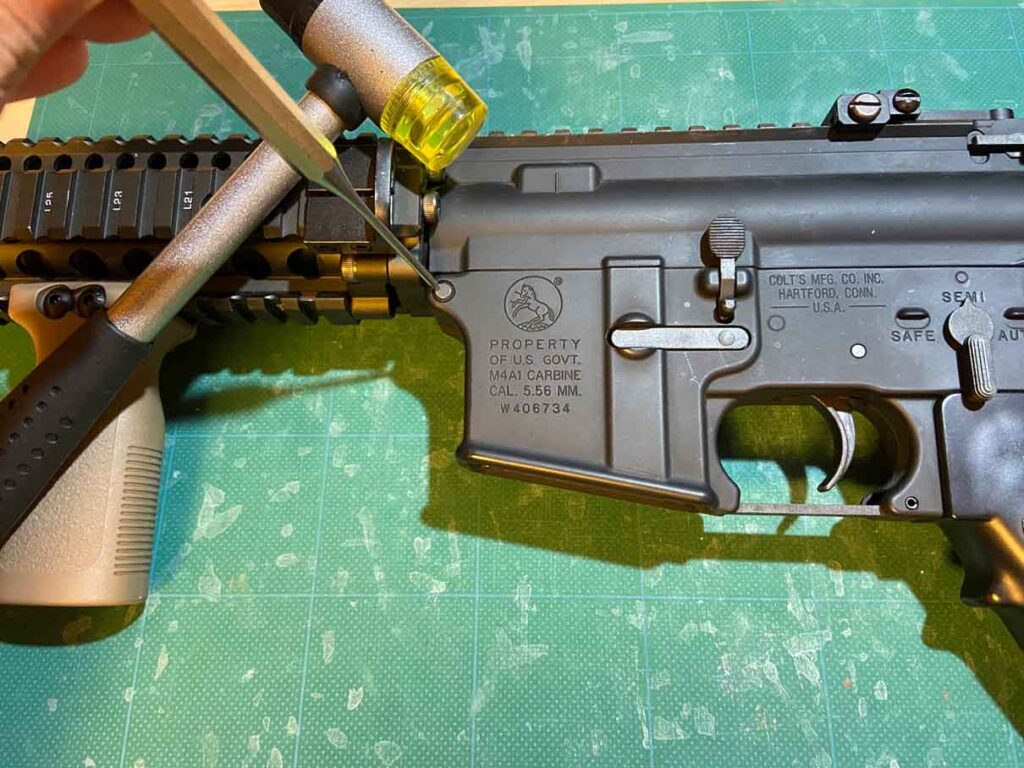 mk18mod1】次世代電動ガンのリコイルオミットやり方｜サバガチ！