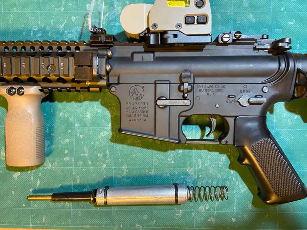 mk18mod1】次世代電動ガンのリコイルオミットやり方｜サバガチ！
